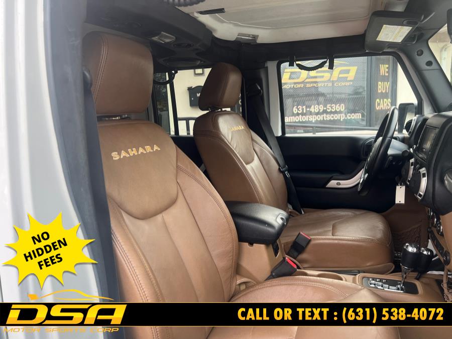2013 Jeep Wrangler Unlimited 4WD 4dr Sahara, available for sale in Commack, New York | DSA Motor Sports Corp. Commack, New York 2013 Jeep Wrangler Unlimited 4WD 4dr Sahara, available for sale in Commack, New York | DSA Motor Sports Corp. Commack, New York