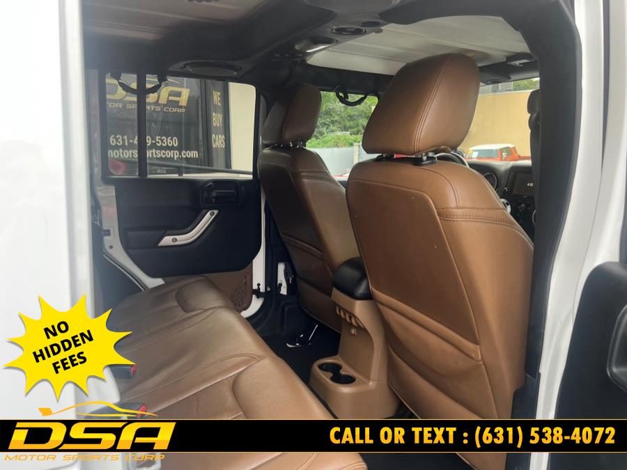 2013 Jeep Wrangler Unlimited 4WD 4dr Sahara, available for sale in Commack, New York | DSA Motor Sports Corp. Commack, New York 2013 Jeep Wrangler Unlimited 4WD 4dr Sahara, available for sale in Commack, New York | DSA Motor Sports Corp. Commack, New York