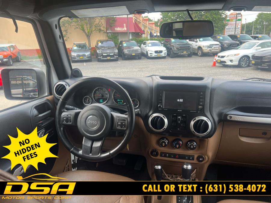 2013 Jeep Wrangler Unlimited 4WD 4dr Sahara, available for sale in Commack, New York | DSA Motor Sports Corp. Commack, New York 2013 Jeep Wrangler Unlimited 4WD 4dr Sahara, available for sale in Commack, New York | DSA Motor Sports Corp. Commack, New York