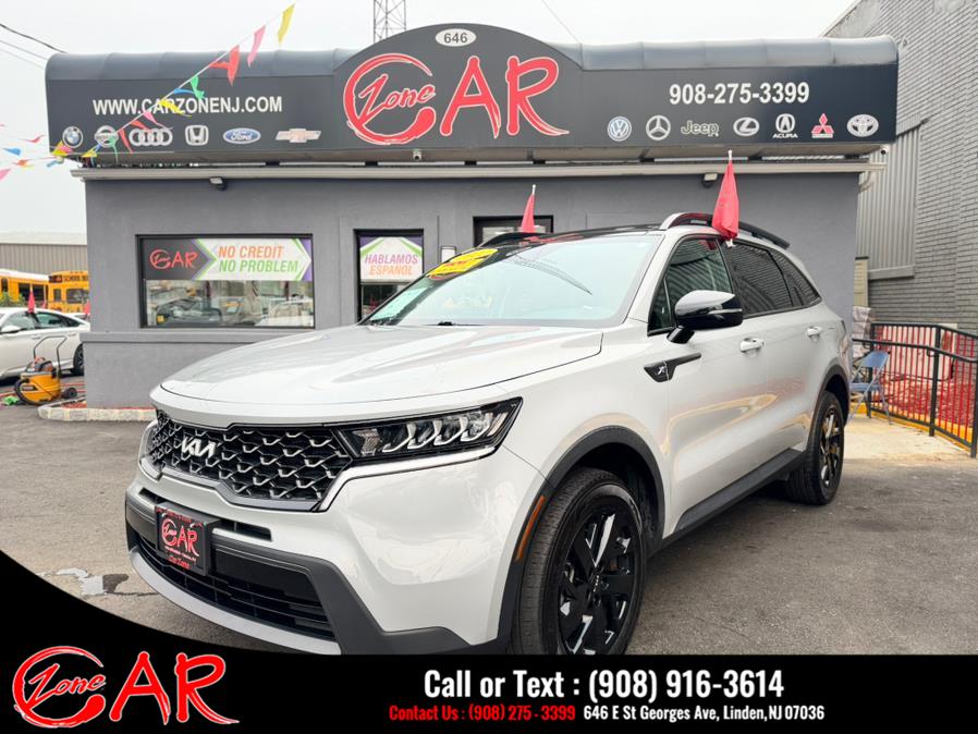 2022 Kia Sorento X-Line S AWD, available for sale in Linden, New Jersey | Car Zone. Linden, New Jersey 2022 Kia Sorento X-Line S AWD, available for sale in Linden, New Jersey | Car Zone. Linden, New Jersey