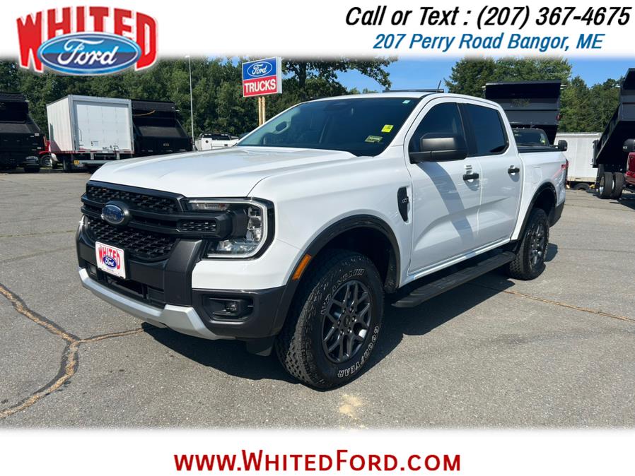 2024 Ford Ranger XLT 4WD SuperCrew 5'' Box, available for sale in Bangor, Maine | Whited Ford. Bangor, Maine 2024 Ford Ranger XLT 4WD SuperCrew 5'' Box, available for sale in Bangor, Maine | Whited Ford. Bangor, Maine