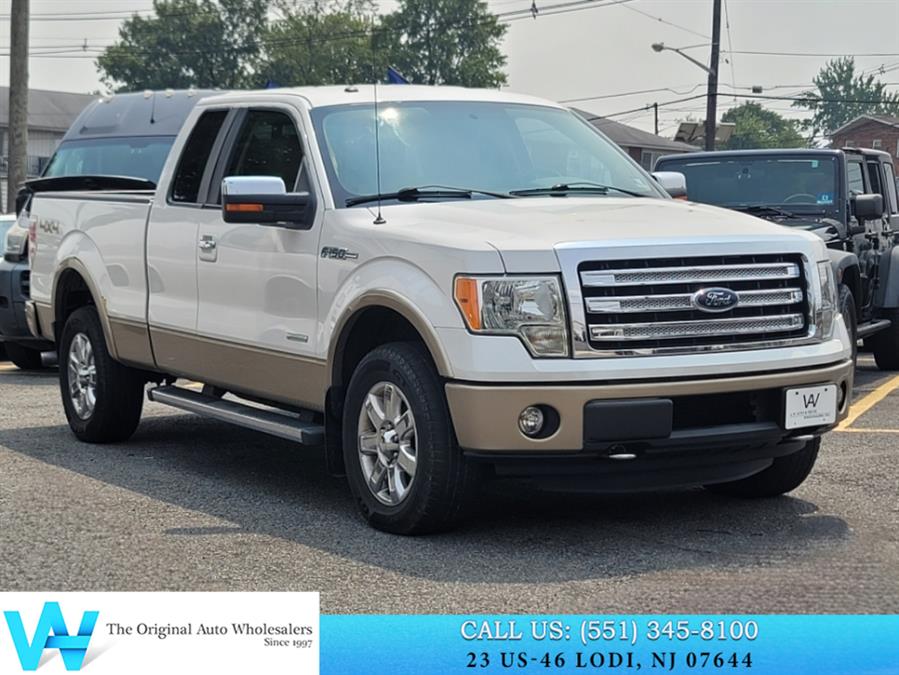 2013 Ford F-150 4WD SuperCab 145" Lariat, available for sale in Lodi, New Jersey | AW Auto & Truck Wholesalers, Inc. Lodi, New Jersey 2013 Ford F-150 4WD SuperCab 145" Lariat, available for sale in Lodi, New Jersey | AW Auto & Truck Wholesalers, Inc. Lodi, New Jersey