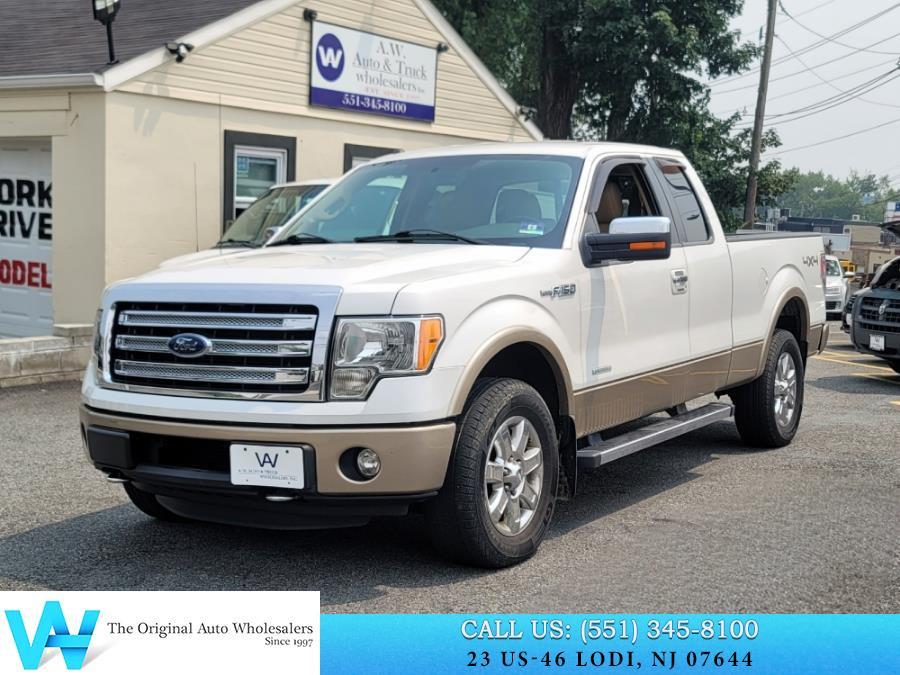 2013 Ford F-150 4WD SuperCab 145" Lariat, available for sale in Lodi, New Jersey | AW Auto & Truck Wholesalers, Inc. Lodi, New Jersey 2013 Ford F-150 4WD SuperCab 145" Lariat, available for sale in Lodi, New Jersey | AW Auto & Truck Wholesalers, Inc. Lodi, New Jersey