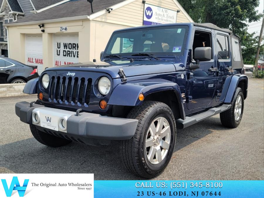 2013 Jeep Wrangler Unlimited 4WD 4dr Sahara, available for sale in Lodi, New Jersey | AW Auto & Truck Wholesalers, Inc. Lodi, New Jersey 2013 Jeep Wrangler Unlimited 4WD 4dr Sahara, available for sale in Lodi, New Jersey | AW Auto & Truck Wholesalers, Inc. Lodi, New Jersey