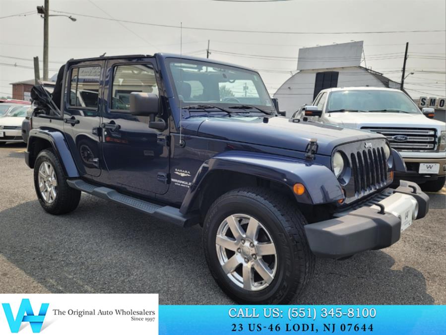 2013 Jeep Wrangler Unlimited 4WD 4dr Sahara, available for sale in Lodi, New Jersey | AW Auto & Truck Wholesalers, Inc. Lodi, New Jersey 2013 Jeep Wrangler Unlimited 4WD 4dr Sahara, available for sale in Lodi, New Jersey | AW Auto & Truck Wholesalers, Inc. Lodi, New Jersey