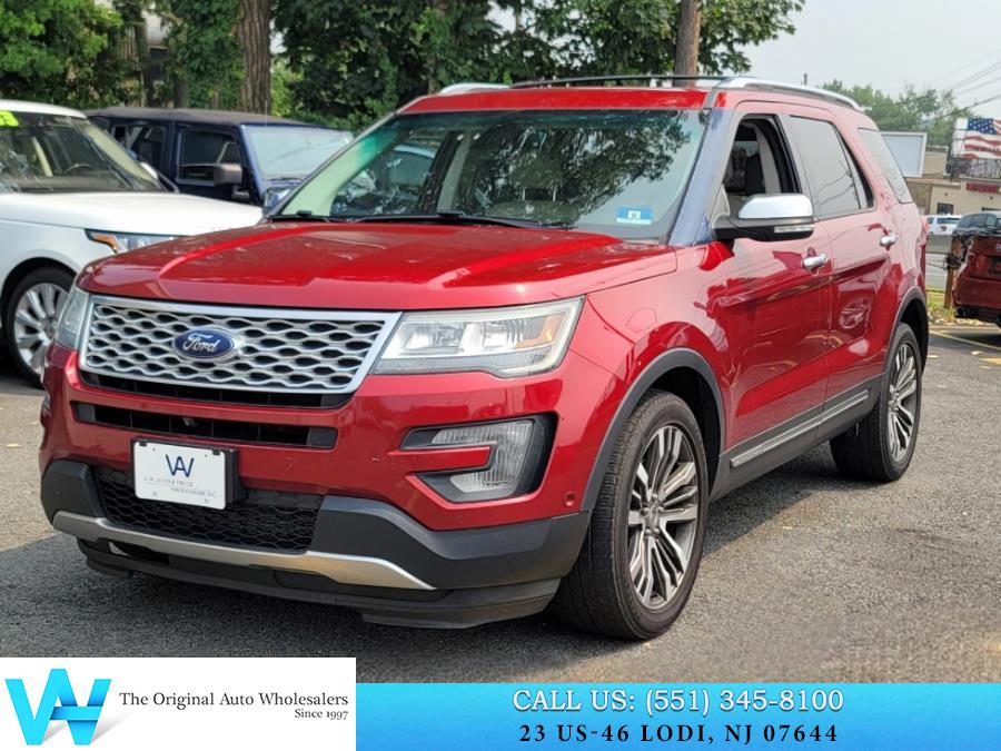 2016 Ford Explorer 4WD 4dr Platinum, available for sale in Lodi, New Jersey | AW Auto & Truck Wholesalers, Inc. Lodi, New Jersey 2016 Ford Explorer 4WD 4dr Platinum, available for sale in Lodi, New Jersey | AW Auto & Truck Wholesalers, Inc. Lodi, New Jersey