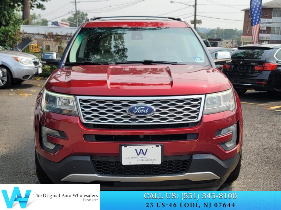 2016 Ford Explorer 4WD 4dr Platinum, available for sale in Lodi, New Jersey | AW Auto & Truck Wholesalers, Inc. Lodi, New Jersey 2016 Ford Explorer 4WD 4dr Platinum, available for sale in Lodi, New Jersey | AW Auto & Truck Wholesalers, Inc. Lodi, New Jersey