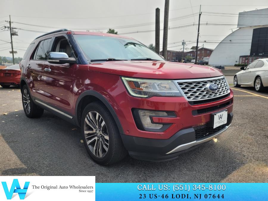 2016 Ford Explorer 4WD 4dr Platinum, available for sale in Lodi, New Jersey | AW Auto & Truck Wholesalers, Inc. Lodi, New Jersey 2016 Ford Explorer 4WD 4dr Platinum, available for sale in Lodi, New Jersey | AW Auto & Truck Wholesalers, Inc. Lodi, New Jersey
