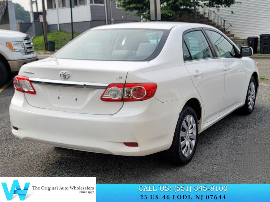 2013 Toyota Corolla 4dr Sdn Auto LE, available for sale in Lodi, New Jersey | AW Auto & Truck Wholesalers, Inc. Lodi, New Jersey 2013 Toyota Corolla 4dr Sdn Auto LE, available for sale in Lodi, New Jersey | AW Auto & Truck Wholesalers, Inc. Lodi, New Jersey