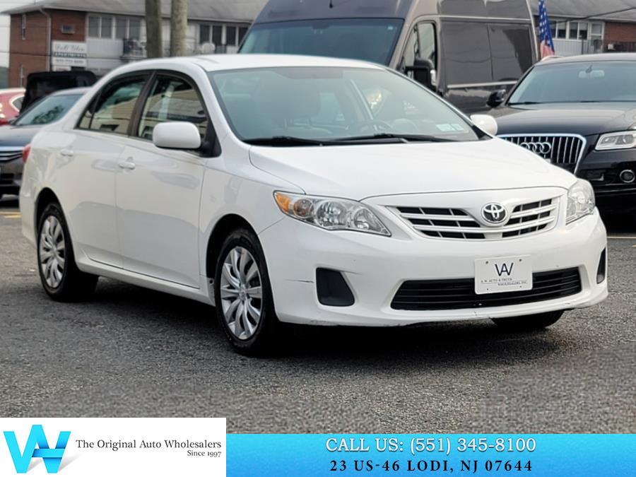 2013 Toyota Corolla 4dr Sdn Auto LE, available for sale in Lodi, New Jersey | AW Auto & Truck Wholesalers, Inc. Lodi, New Jersey 2013 Toyota Corolla 4dr Sdn Auto LE, available for sale in Lodi, New Jersey | AW Auto & Truck Wholesalers, Inc. Lodi, New Jersey