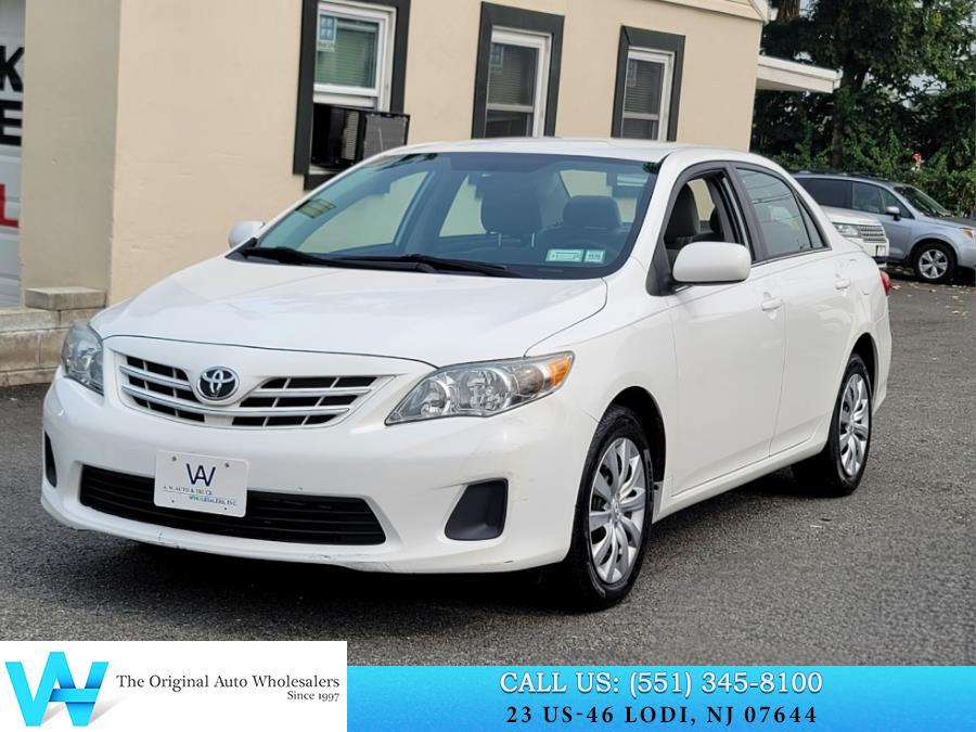 2013 Toyota Corolla 4dr Sdn Auto LE, available for sale in Lodi, New Jersey | AW Auto & Truck Wholesalers, Inc. Lodi, New Jersey 2013 Toyota Corolla 4dr Sdn Auto LE, available for sale in Lodi, New Jersey | AW Auto & Truck Wholesalers, Inc. Lodi, New Jersey