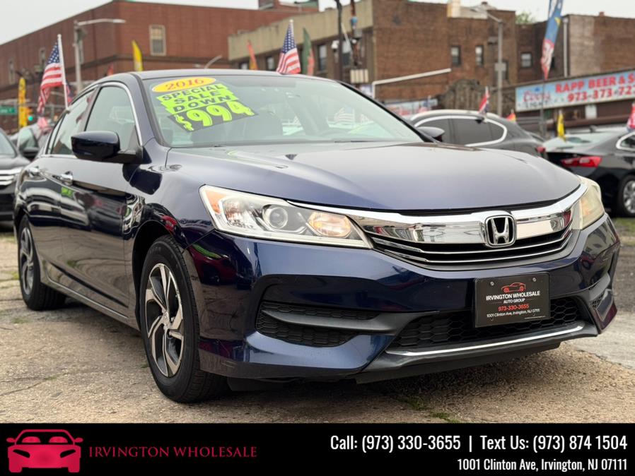 2016 Honda Accord Sedan 4dr I4 CVT LX, available for sale in Irvington, New Jersey | Irvington Wholesale Group. Irvington, New Jersey 2016 Honda Accord Sedan 4dr I4 CVT LX, available for sale in Irvington, New Jersey | Irvington Wholesale Group. Irvington, New Jersey