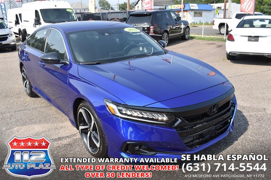 2021 Honda Accord SPORT, available for sale in Patchogue, New York | 112 Auto Plaza. Patchogue, New York 2021 Honda Accord SPORT, available for sale in Patchogue, New York | 112 Auto Plaza. Patchogue, New York