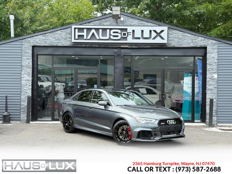 2019 Audi RS 3 2.5 TFSI, available for sale in Wayne, New Jersey | Haus of Lux. Wayne, New Jersey 2019 Audi RS 3 2.5 TFSI, available for sale in Wayne, New Jersey | Haus of Lux. Wayne, New Jersey