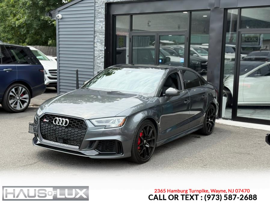 2019 Audi RS 3 2.5 TFSI, available for sale in Wayne, New Jersey | Haus of Lux. Wayne, New Jersey 2019 Audi RS 3 2.5 TFSI, available for sale in Wayne, New Jersey | Haus of Lux. Wayne, New Jersey