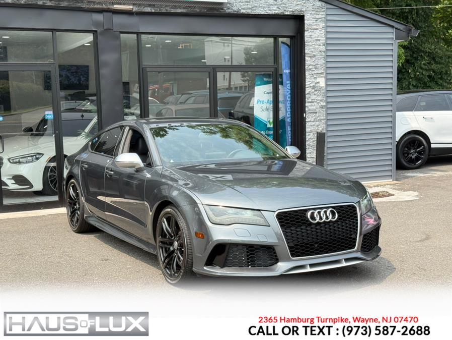 2014 Audi RS 7 4dr HB Prestige, available for sale in Wayne, New Jersey | Haus of Lux. Wayne, New Jersey 2014 Audi RS 7 4dr HB Prestige, available for sale in Wayne, New Jersey | Haus of Lux. Wayne, New Jersey