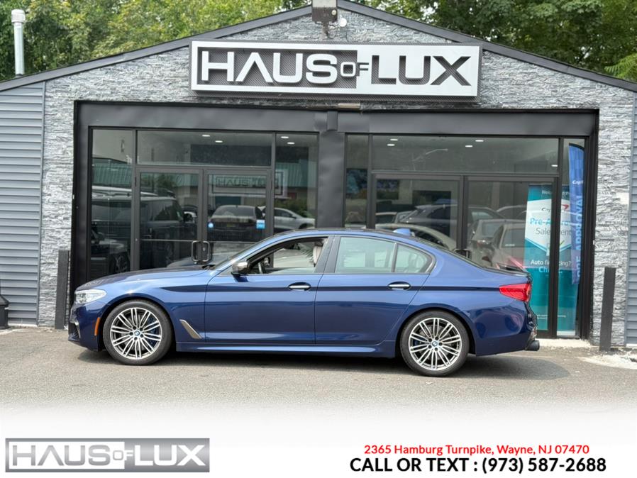 2018 BMW 5 Series M550i xDrive Sedan, available for sale in Wayne, New Jersey | Haus of Lux. Wayne, New Jersey 2018 BMW 5 Series M550i xDrive Sedan, available for sale in Wayne, New Jersey | Haus of Lux. Wayne, New Jersey