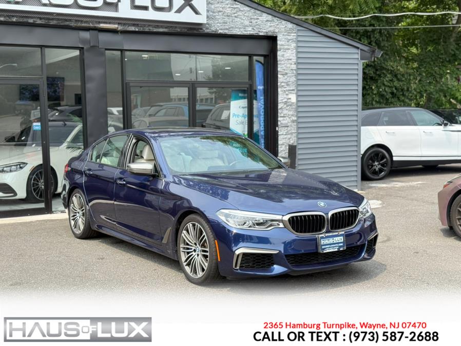 2018 BMW 5 Series M550i xDrive Sedan, available for sale in Wayne, New Jersey | Haus of Lux. Wayne, New Jersey 2018 BMW 5 Series M550i xDrive Sedan, available for sale in Wayne, New Jersey | Haus of Lux. Wayne, New Jersey