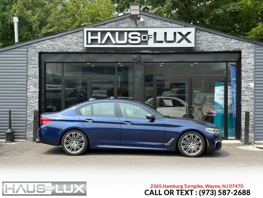 2018 BMW 5 Series M550i xDrive Sedan, available for sale in Wayne, New Jersey | Haus of Lux. Wayne, New Jersey 2018 BMW 5 Series M550i xDrive Sedan, available for sale in Wayne, New Jersey | Haus of Lux. Wayne, New Jersey
