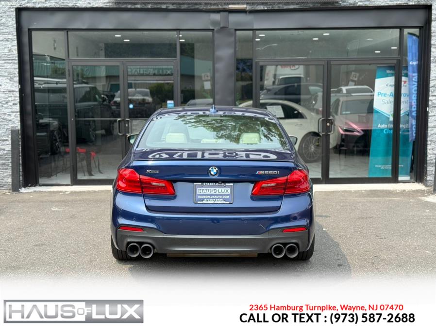 2018 BMW 5 Series M550i xDrive Sedan, available for sale in Wayne, New Jersey | Haus of Lux. Wayne, New Jersey 2018 BMW 5 Series M550i xDrive Sedan, available for sale in Wayne, New Jersey | Haus of Lux. Wayne, New Jersey