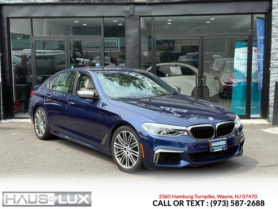2018 BMW 5 Series M550i xDrive Sedan, available for sale in Wayne, New Jersey | Haus of Lux. Wayne, New Jersey 2018 BMW 5 Series M550i xDrive Sedan, available for sale in Wayne, New Jersey | Haus of Lux. Wayne, New Jersey