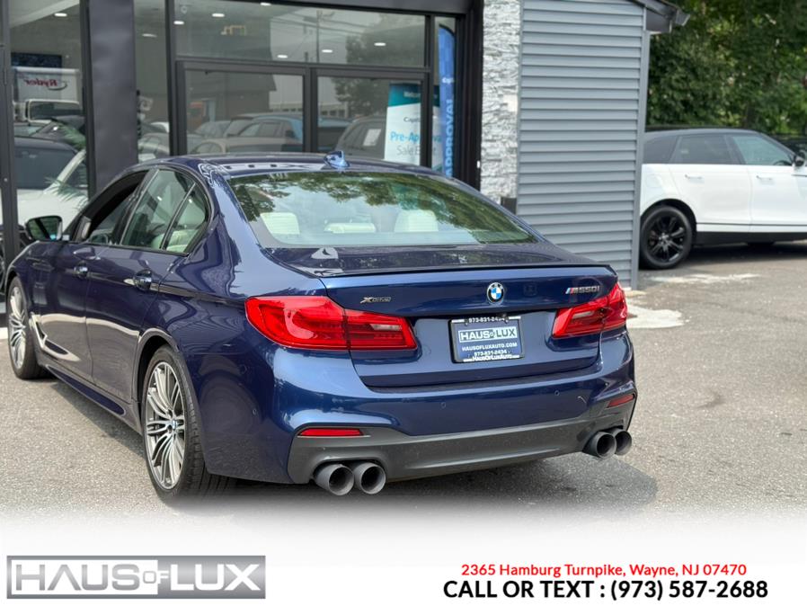 2018 BMW 5 Series M550i xDrive Sedan, available for sale in Wayne, New Jersey | Haus of Lux. Wayne, New Jersey 2018 BMW 5 Series M550i xDrive Sedan, available for sale in Wayne, New Jersey | Haus of Lux. Wayne, New Jersey