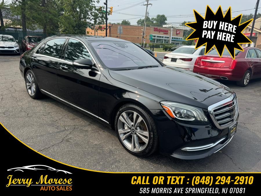 2018 Mercedes-Benz S-Class S 450 4MATIC Sedan, available for sale in Springfield, New Jersey | Jerry Morese Auto Sales. Springfield, New Jersey 2018 Mercedes-Benz S-Class S 450 4MATIC Sedan, available for sale in Springfield, New Jersey | Jerry Morese Auto Sales. Springfield, New Jersey