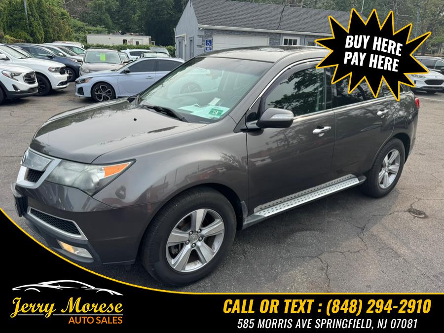 2012 Acura MDX AWD 4dr Tech/Entertainment Pkg, available for sale in Springfield, New Jersey | Jerry Morese Auto Sales. Springfield, New Jersey 2012 Acura MDX AWD 4dr Tech/Entertainment Pkg, available for sale in Springfield, New Jersey | Jerry Morese Auto Sales. Springfield, New Jersey