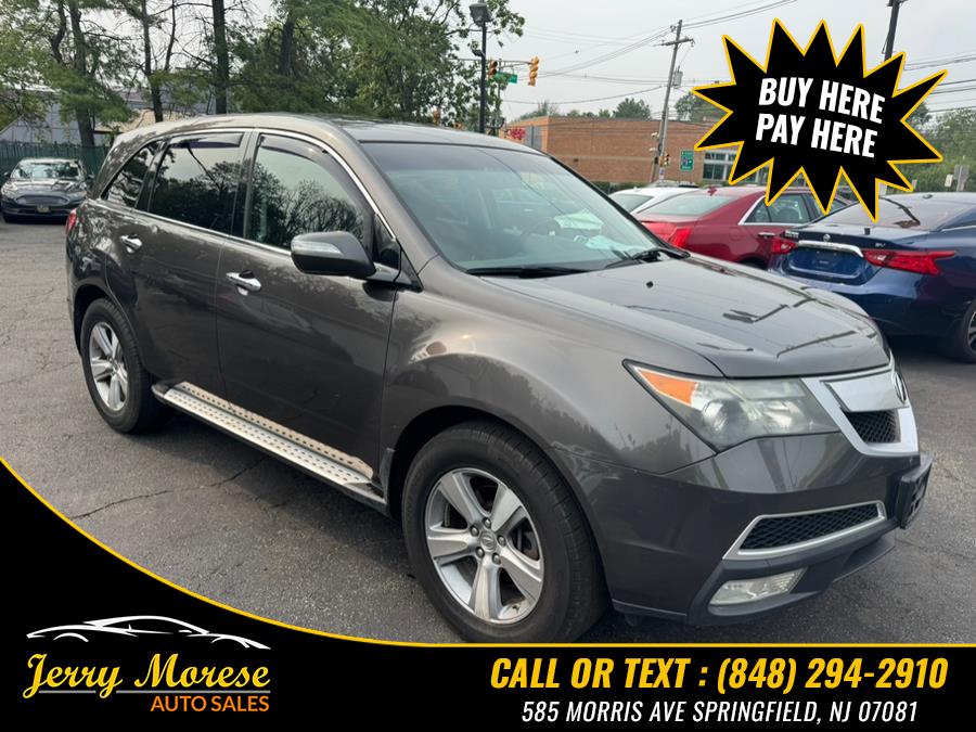 2012 Acura MDX AWD 4dr Tech/Entertainment Pkg, available for sale in Springfield, New Jersey | Jerry Morese Auto Sales. Springfield, New Jersey 2012 Acura MDX AWD 4dr Tech/Entertainment Pkg, available for sale in Springfield, New Jersey | Jerry Morese Auto Sales. Springfield, New Jersey