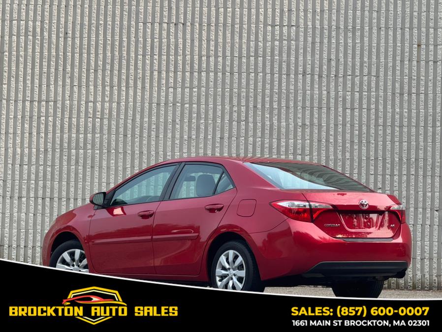 2015 Toyota Corolla 4dr Sdn Auto L (Natl), available for sale in BROCKTON, Massachusetts | Brockton Auto Sales Inc. BROCKTON, Massachusetts 2015 Toyota Corolla 4dr Sdn Auto L (Natl), available for sale in BROCKTON, Massachusetts | Brockton Auto Sales Inc. BROCKTON, Massachusetts