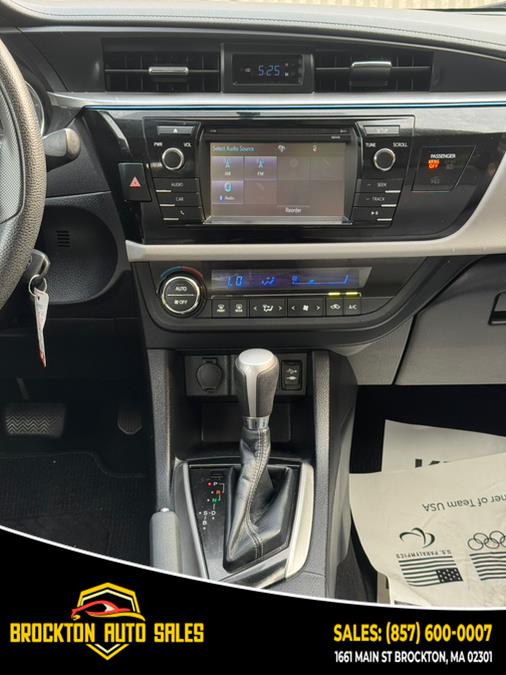 2015 Toyota Corolla 4dr Sdn Auto L (Natl), available for sale in BROCKTON, Massachusetts | Brockton Auto Sales Inc. BROCKTON, Massachusetts 2015 Toyota Corolla 4dr Sdn Auto L (Natl), available for sale in BROCKTON, Massachusetts | Brockton Auto Sales Inc. BROCKTON, Massachusetts