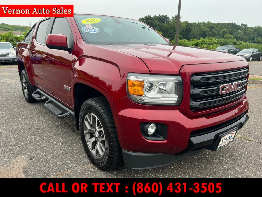 2019 GMC Canyon 4WD Crew Cab 128.3" All Terrain w/Cloth, available for sale in Manchester, Connecticut | Vernon Auto Sale & Service. Manchester, Connecticut 2019 GMC Canyon 4WD Crew Cab 128.3" All Terrain w/Cloth, available for sale in Manchester, Connecticut | Vernon Auto Sale & Service. Manchester, Connecticut