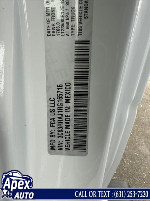 2024 Ram 3500 Tradesman 4x4 Reg Cab 8'' Box, available for sale in Selden, New York | Apex Auto. Selden, New York 2024 Ram 3500 Tradesman 4x4 Reg Cab 8'' Box, available for sale in Selden, New York | Apex Auto. Selden, New York