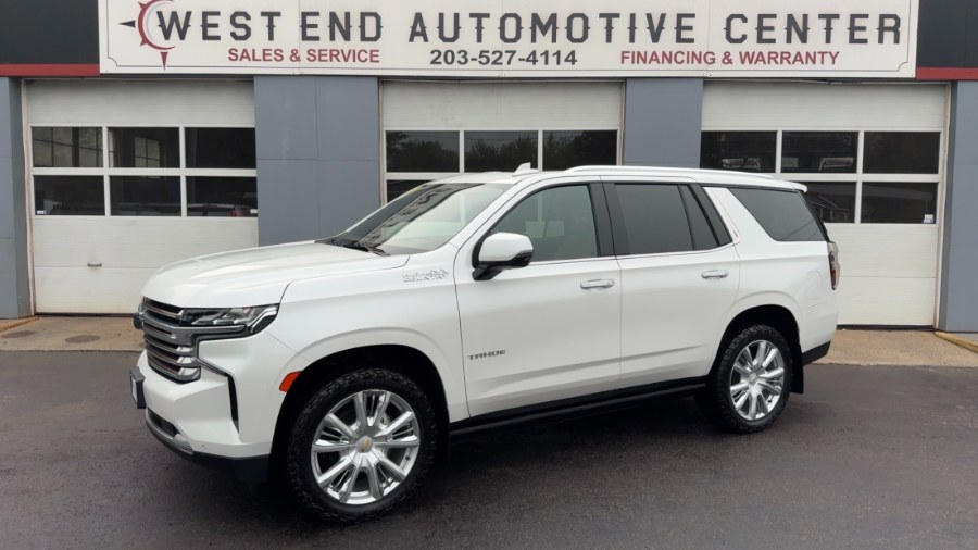 2021 Chevrolet Tahoe 4WD 4dr High Country, available for sale in Waterbury, Connecticut | West End Automotive Center. Waterbury, Connecticut 2021 Chevrolet Tahoe 4WD 4dr High Country, available for sale in Waterbury, Connecticut | West End Automotive Center. Waterbury, Connecticut