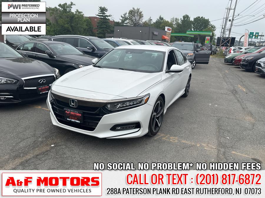 2019 Honda Accord Sedan Sport 1.5T CVT, available for sale in East Rutherford, New Jersey | A&F Motors LLC. East Rutherford, New Jersey 2019 Honda Accord Sedan Sport 1.5T CVT, available for sale in East Rutherford, New Jersey | A&F Motors LLC. East Rutherford, New Jersey