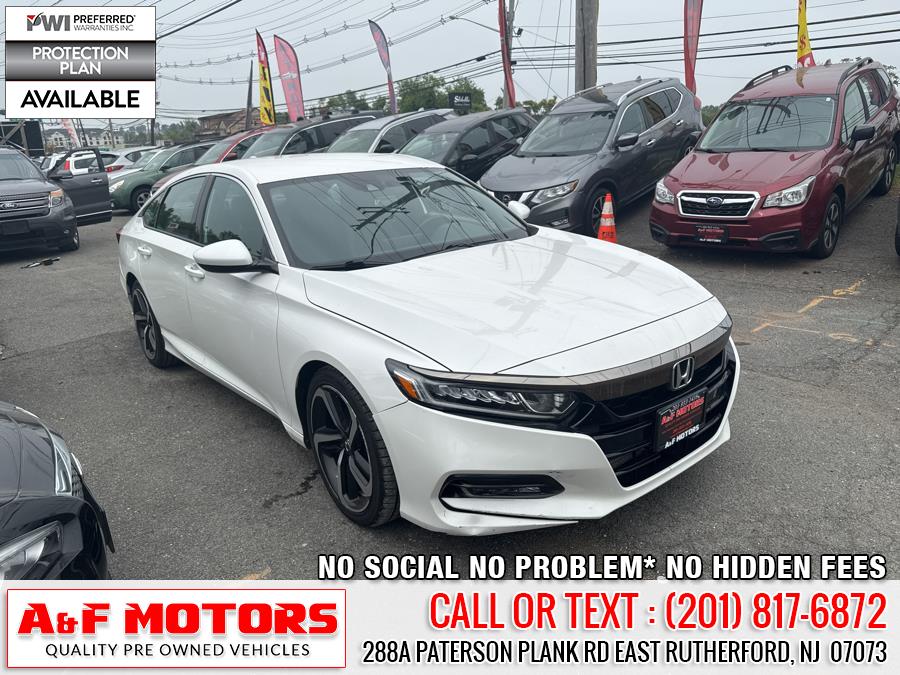 2019 Honda Accord Sedan Sport 1.5T CVT, available for sale in East Rutherford, New Jersey | A&F Motors LLC. East Rutherford, New Jersey 2019 Honda Accord Sedan Sport 1.5T CVT, available for sale in East Rutherford, New Jersey | A&F Motors LLC. East Rutherford, New Jersey