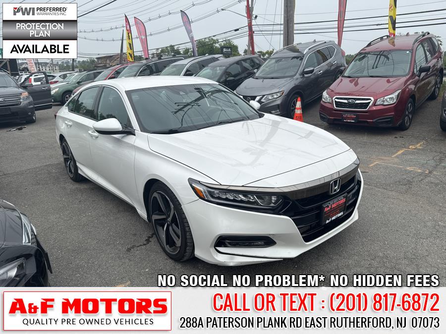 2019 Honda Accord Sedan Sport 1.5T CVT, available for sale in East Rutherford, New Jersey | A&F Motors LLC. East Rutherford, New Jersey 2019 Honda Accord Sedan Sport 1.5T CVT, available for sale in East Rutherford, New Jersey | A&F Motors LLC. East Rutherford, New Jersey