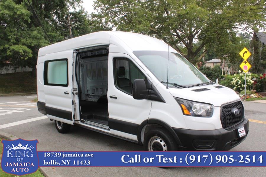 2021 Ford Transit Cargo Van T-350 148" EL Hi Rf 9500 GVWR RWD, available for sale in Hollis, New York | King of Jamaica Auto Inc. Hollis, New York 2021 Ford Transit Cargo Van T-350 148" EL Hi Rf 9500 GVWR RWD, available for sale in Hollis, New York | King of Jamaica Auto Inc. Hollis, New York