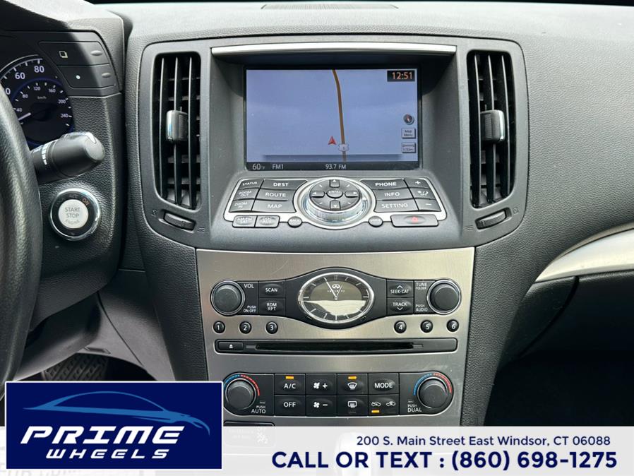 2013 INFINITI G37 Sedan 4dr x AWD, available for sale in East Windsor, Connecticut | Prime Wheels. East Windsor, Connecticut 2013 INFINITI G37 Sedan 4dr x AWD, available for sale in East Windsor, Connecticut | Prime Wheels. East Windsor, Connecticut