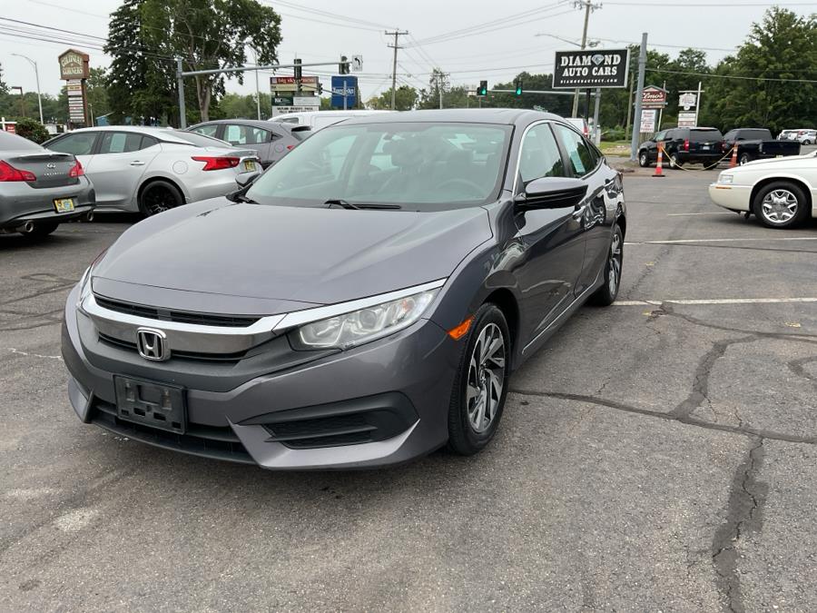 2016 Honda Civic Sedan 4dr CVT EX, available for sale in Vernon, Connecticut | TD Automotive Enterprises LLC DBA Diamond Auto Cars. Vernon, Connecticut 2016 Honda Civic Sedan 4dr CVT EX, available for sale in Vernon, Connecticut | TD Automotive Enterprises LLC DBA Diamond Auto Cars. Vernon, Connecticut