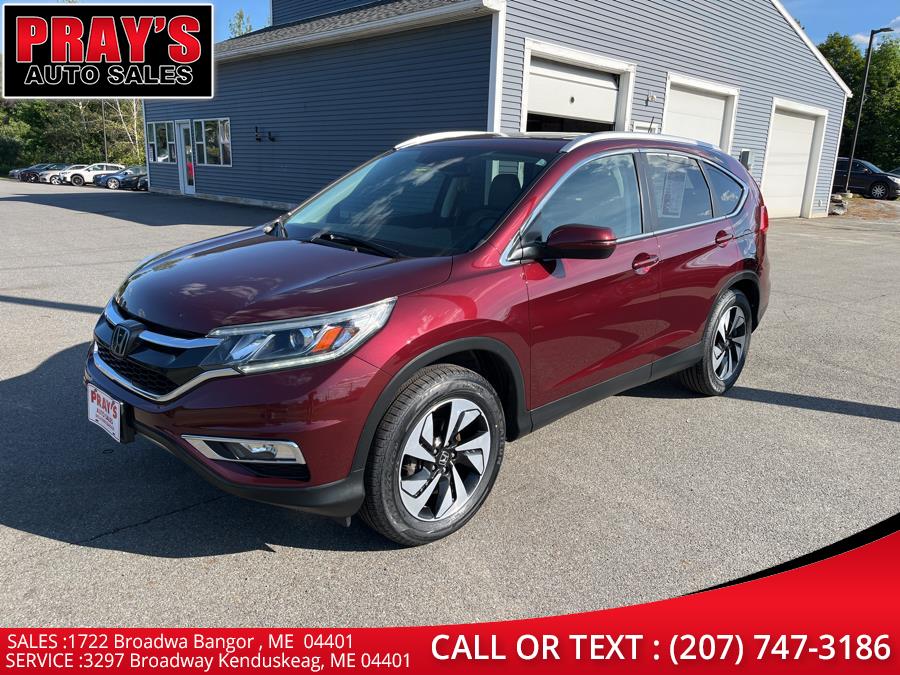 2016 Honda CR-V AWD 5dr Touring, available for sale in Bangor , Maine | Pray's Auto Sales . Bangor , Maine 2016 Honda CR-V AWD 5dr Touring, available for sale in Bangor , Maine | Pray's Auto Sales . Bangor , Maine