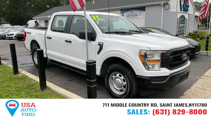 2021 Ford F-150 XL 4WD SuperCrew 5.5'' Box, available for sale in Saint James, New York | USA Auto Find. Saint James, New York 2021 Ford F-150 XL 4WD SuperCrew 5.5'' Box, available for sale in Saint James, New York | USA Auto Find. Saint James, New York