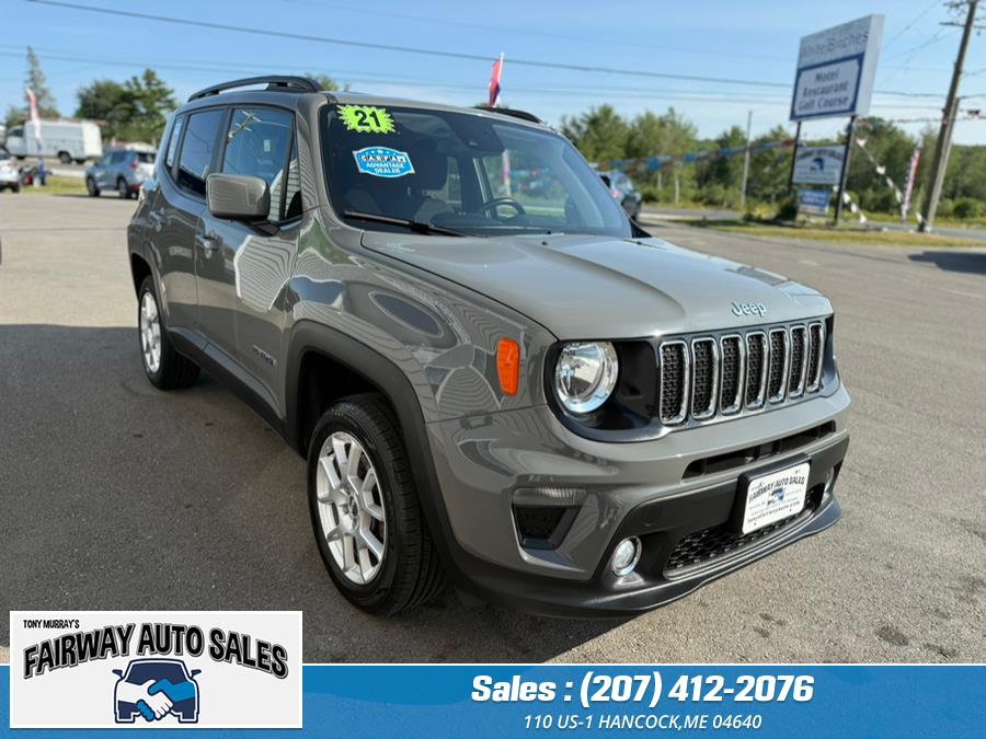 2021 Jeep Renegade Latitude 4x4, available for sale in Hancock, Maine | Fairway Auto Sales. Hancock, Maine 2021 Jeep Renegade Latitude 4x4, available for sale in Hancock, Maine | Fairway Auto Sales. Hancock, Maine