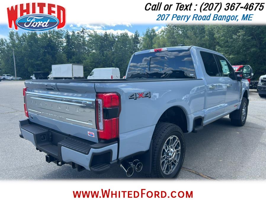 2025 Ford Super Duty F-350 SRW Platinum 4WD Crew Cab 6.75'' Box, available for sale in Bangor, Maine | Whited Ford. Bangor, Maine 2025 Ford Super Duty F-350 SRW Platinum 4WD Crew Cab 6.75'' Box, available for sale in Bangor, Maine | Whited Ford. Bangor, Maine