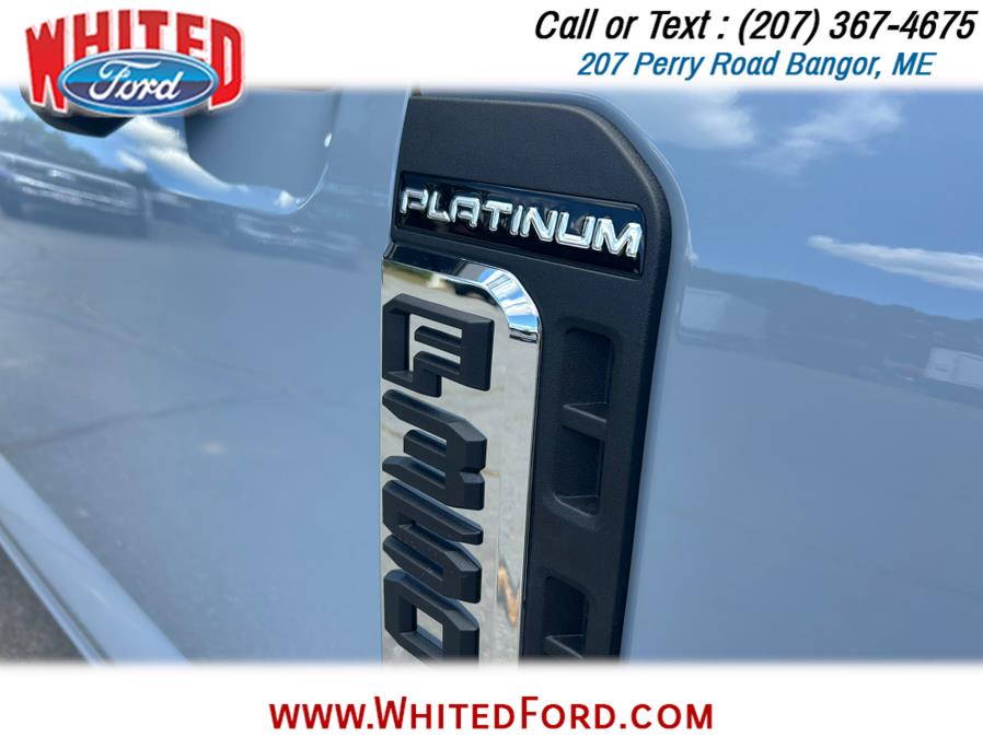 2025 Ford Super Duty F-350 SRW Platinum 4WD Crew Cab 6.75'' Box, available for sale in Bangor, Maine | Whited Ford. Bangor, Maine 2025 Ford Super Duty F-350 SRW Platinum 4WD Crew Cab 6.75'' Box, available for sale in Bangor, Maine | Whited Ford. Bangor, Maine