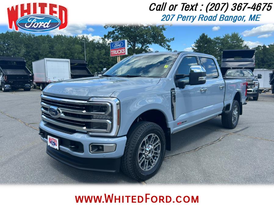 2025 Ford Super Duty F-350 SRW Platinum 4WD Crew Cab 6.75'' Box, available for sale in Bangor, Maine | Whited Ford. Bangor, Maine 2025 Ford Super Duty F-350 SRW Platinum 4WD Crew Cab 6.75'' Box, available for sale in Bangor, Maine | Whited Ford. Bangor, Maine