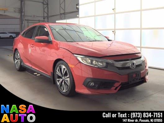 2016 Honda Civic Sedan 4dr CVT EX-T, available for sale in Passaic, New Jersey | Nasa Auto. Passaic, New Jersey 2016 Honda Civic Sedan 4dr CVT EX-T, available for sale in Passaic, New Jersey | Nasa Auto. Passaic, New Jersey