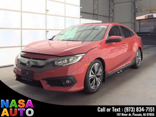 2016 Honda Civic Sedan 4dr CVT EX-T, available for sale in Passaic, New Jersey | Nasa Auto. Passaic, New Jersey 2016 Honda Civic Sedan 4dr CVT EX-T, available for sale in Passaic, New Jersey | Nasa Auto. Passaic, New Jersey