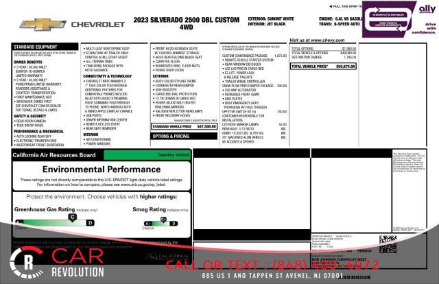 2023 Chevrolet Silverado 2500hd Custom 4WD DOUBLE CAB 149'', available for sale in Avenel, New Jersey | Car Revolution. Avenel, New Jersey 2023 Chevrolet Silverado 2500hd Custom 4WD DOUBLE CAB 149'', available for sale in Avenel, New Jersey | Car Revolution. Avenel, New Jersey