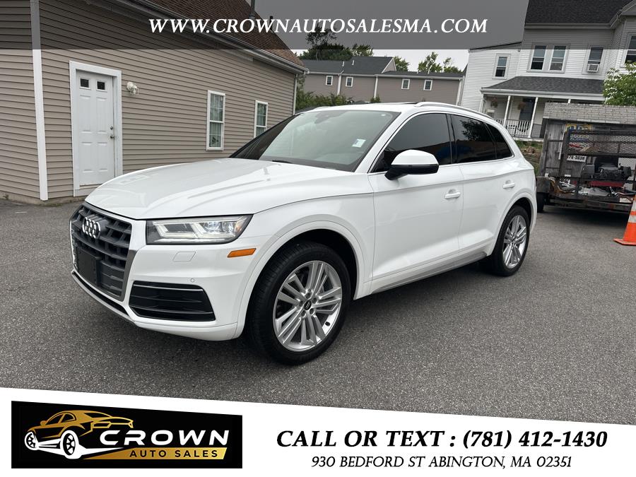 2019 Audi Q5 Premium Plus 45 TFSI quattro, available for sale in Abington, Massachusetts | Crown Auto Sales. Abington, Massachusetts 2019 Audi Q5 Premium Plus 45 TFSI quattro, available for sale in Abington, Massachusetts | Crown Auto Sales. Abington, Massachusetts
